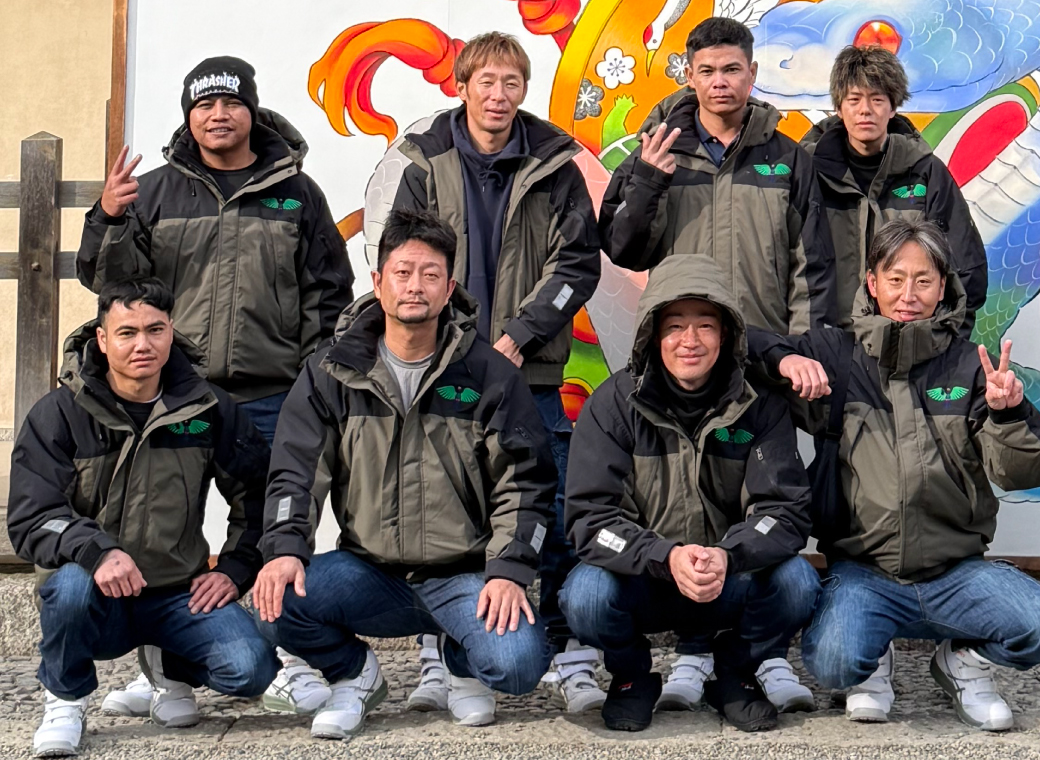 瀬川工業で働く職人たち